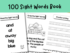 First 100 Sight Words Activity Pack