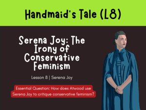 The Handmaid's Tale (L8) Serena Joy