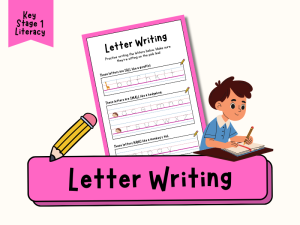 Letter Writing Practice Worksheet