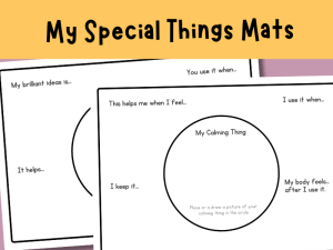 EYFS show and tell mats printable communication mats for speaking and listening and presenting