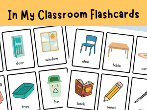 In My Classroom – Object Flashcards